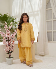 Girls Farshi Shalwar Eid Dress