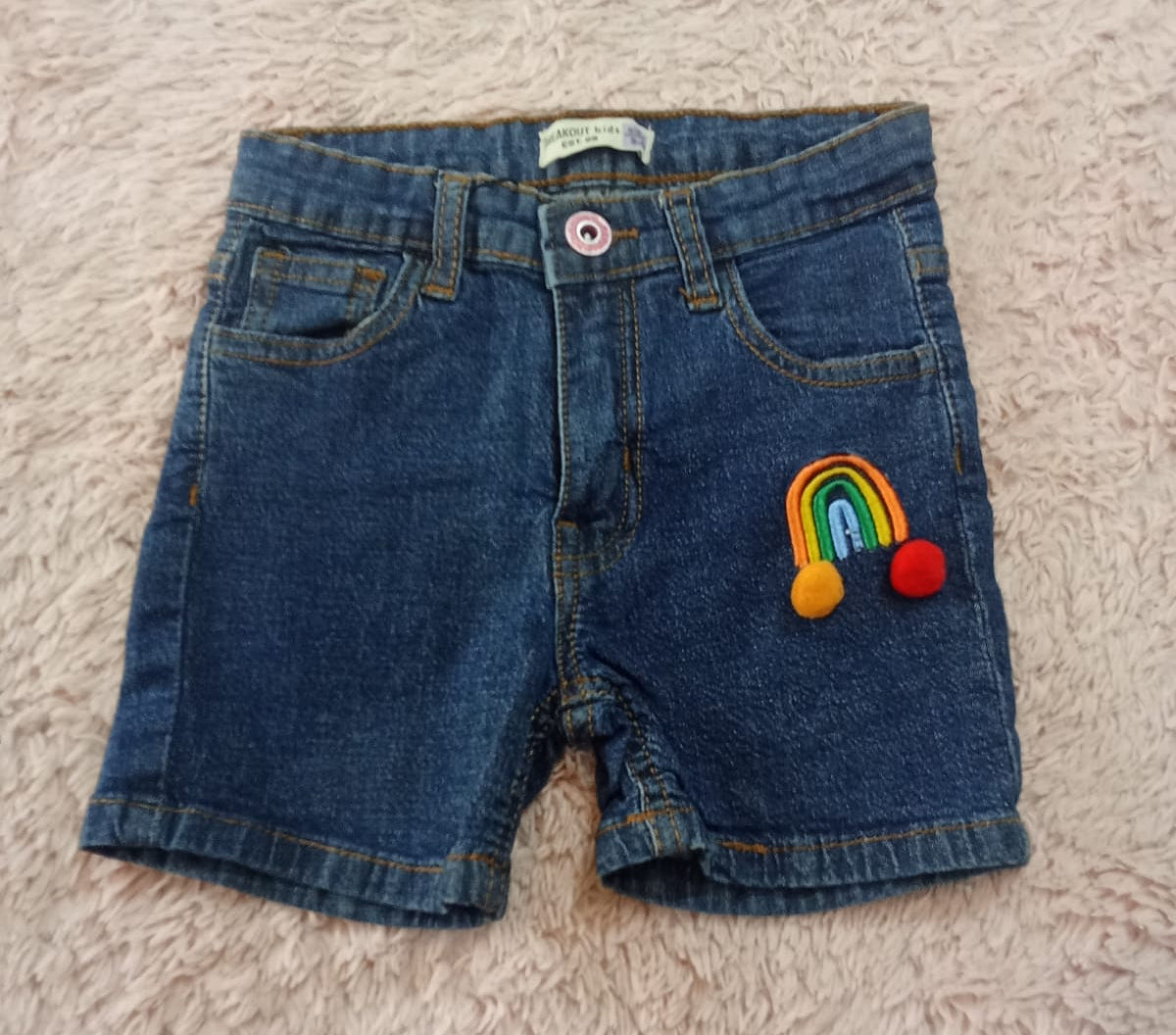 5-6yrs girls denim short
