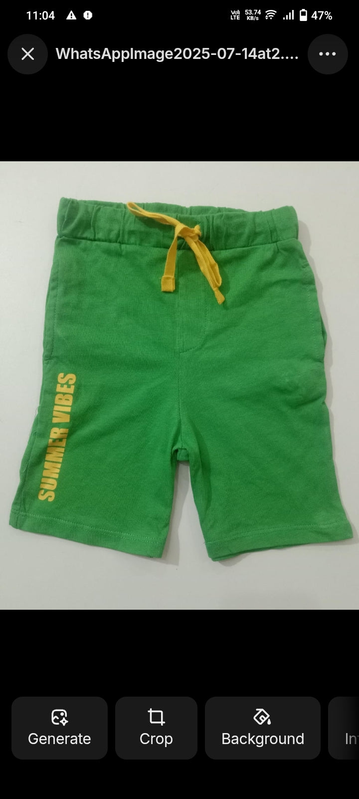 Boys shorts