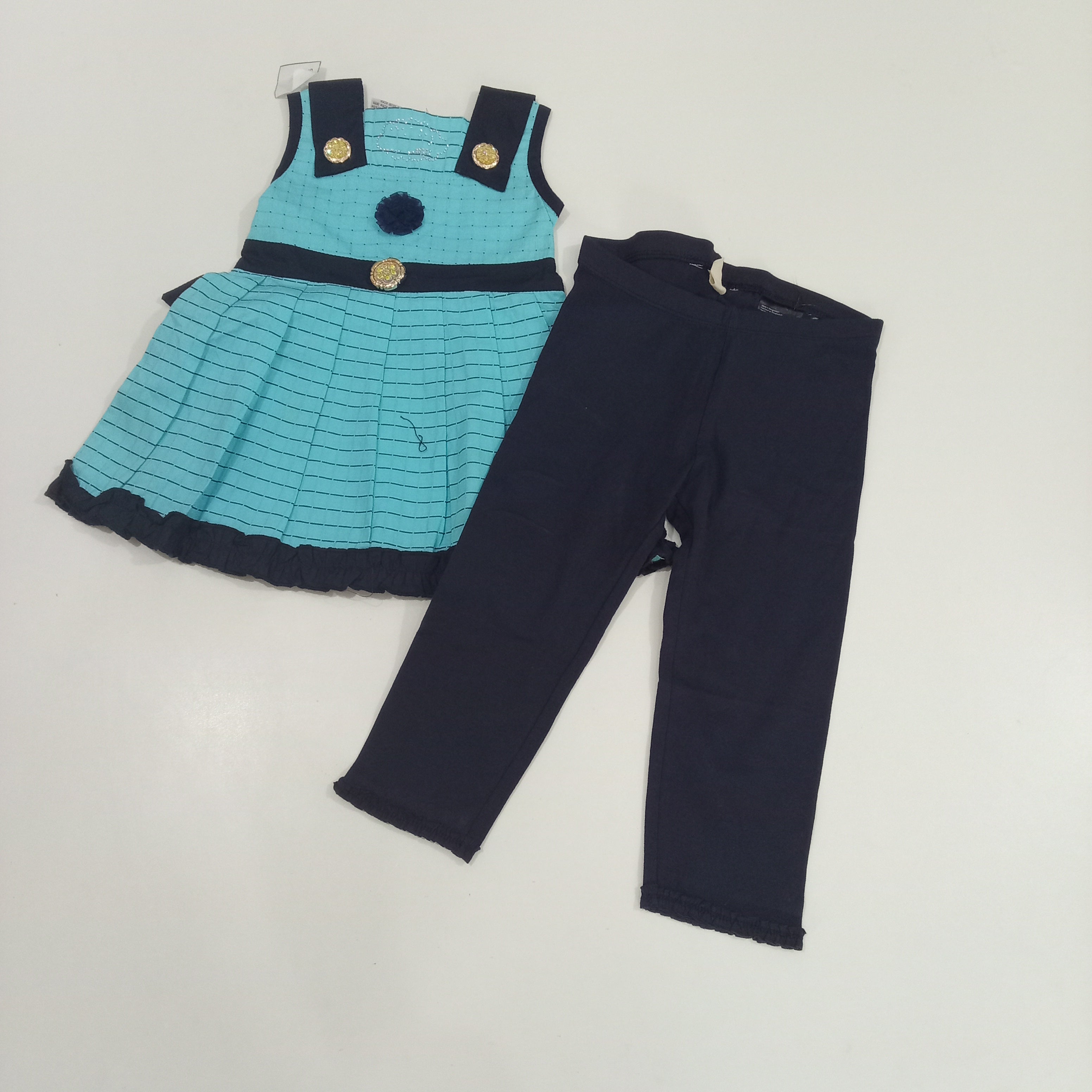 Girls Frock with Tights