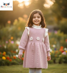 Girls woolen Frock