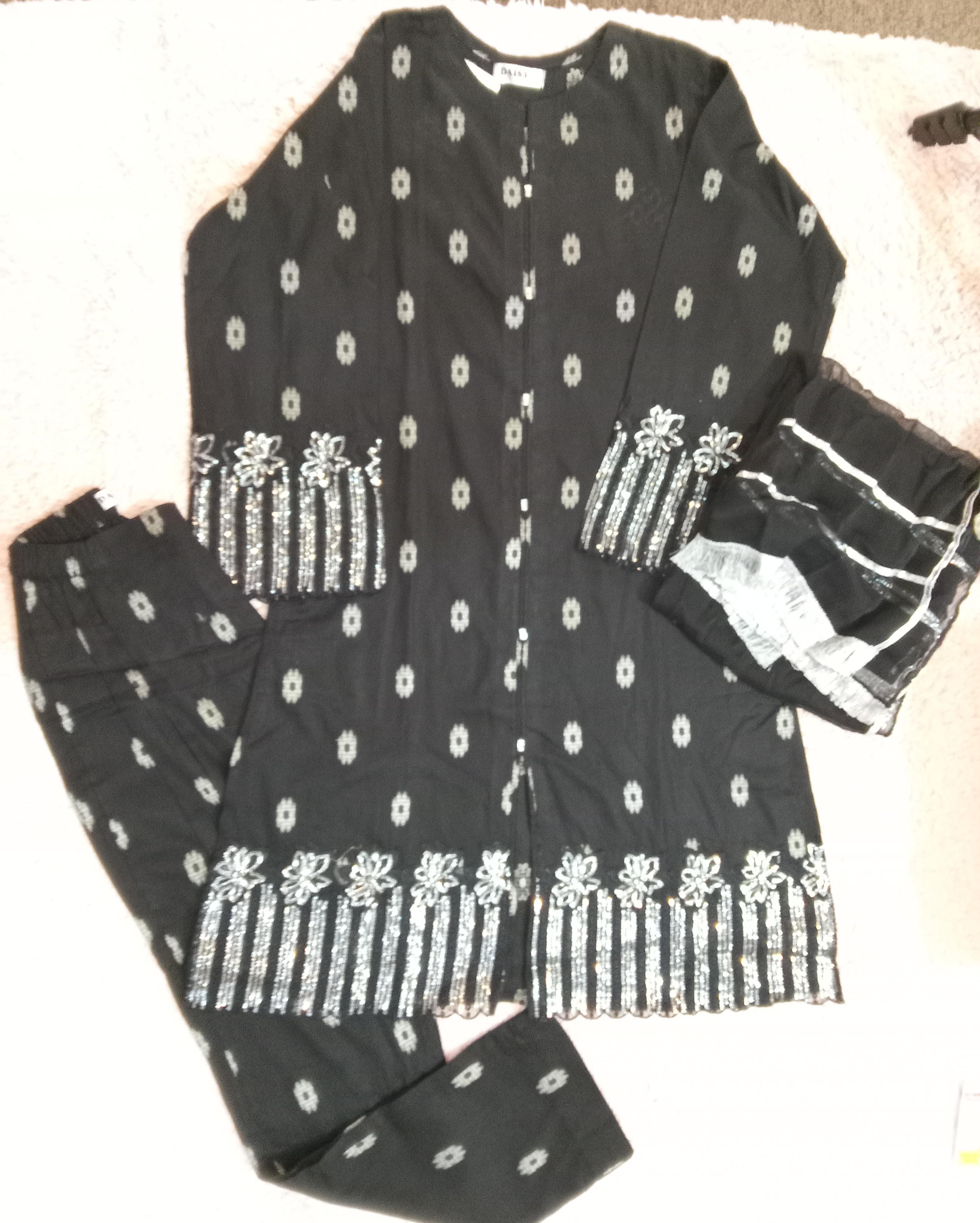 Daisy - Black 3piece Dress (price)