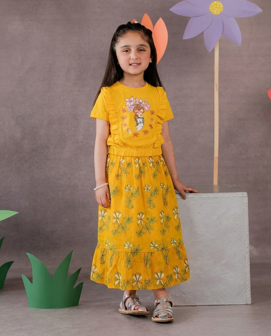 Minnie Minors - Girls Skirt Pair