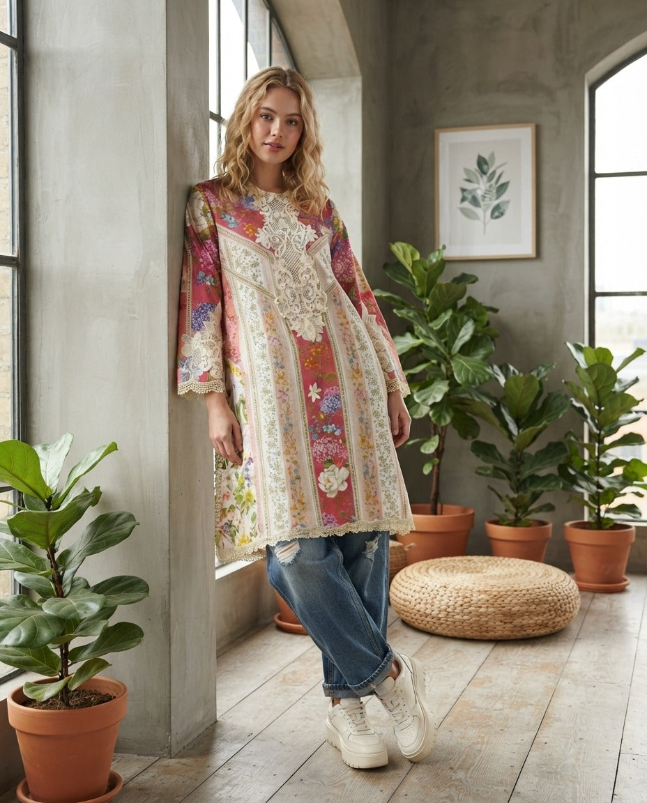 Maria. B ladies kurti
