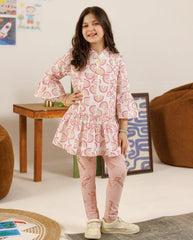 Girls Frock with Trouser