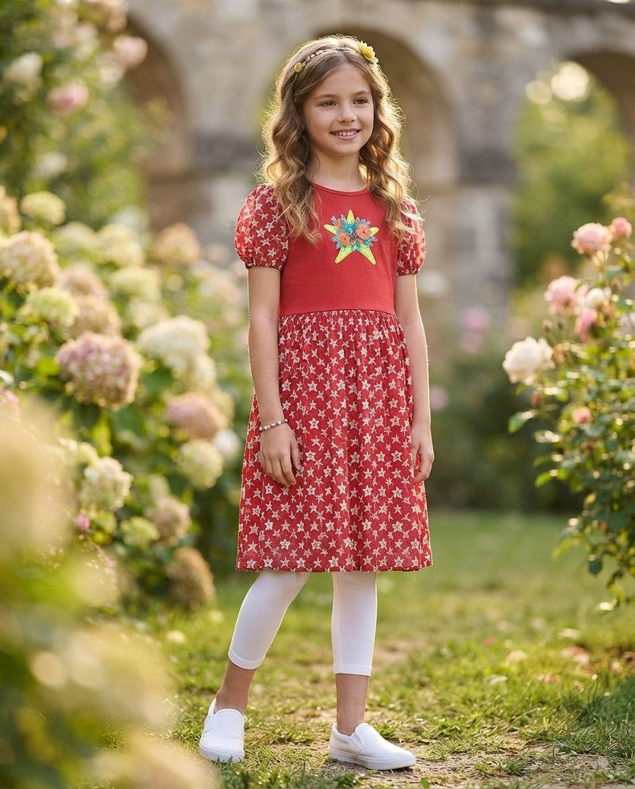 Chuchu Choice - Girls Net Frock