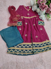 Al Qaswa - Frock 3 Piece