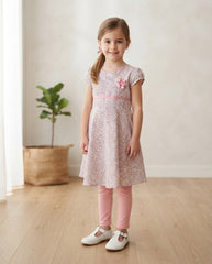 Girls Frock with tights