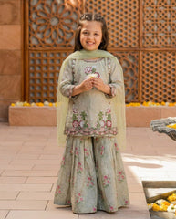 Girls Gharara Dress