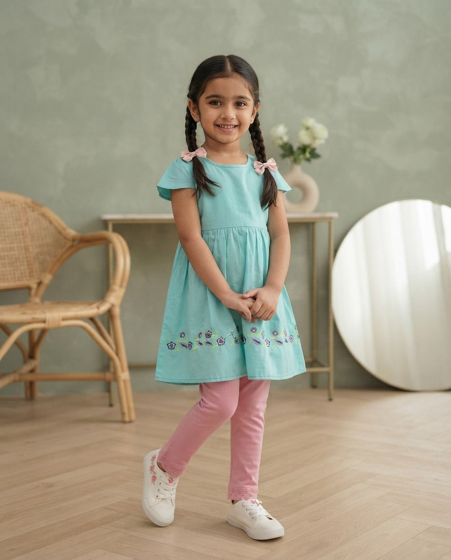 Girls Frock with Tight