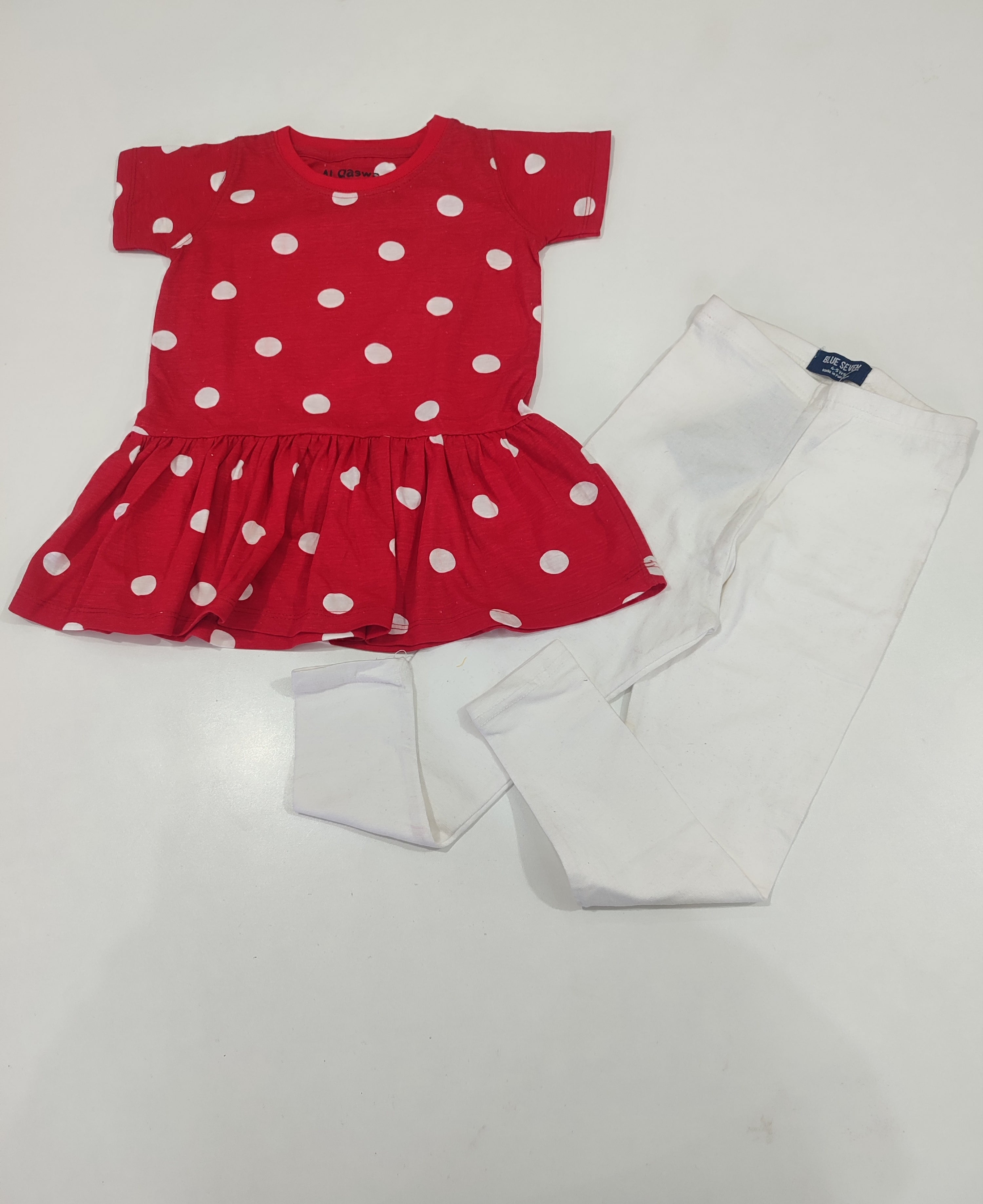 Al qaswa frock with tight