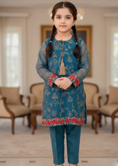 Sapphire Organza Dress