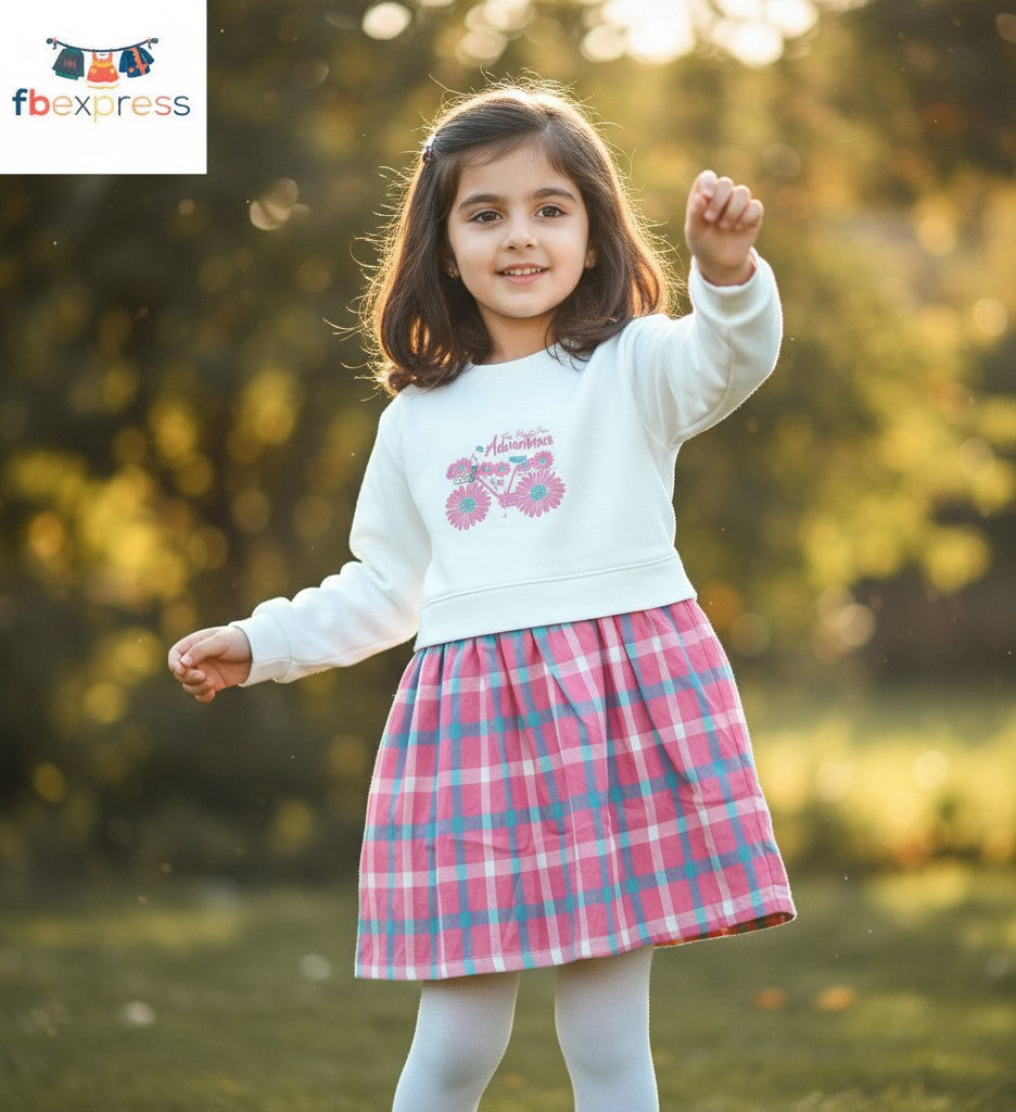 Lilly Girls Fleece Top